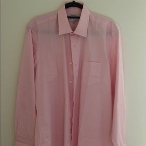 Pink/salmon dress shirt, Modena